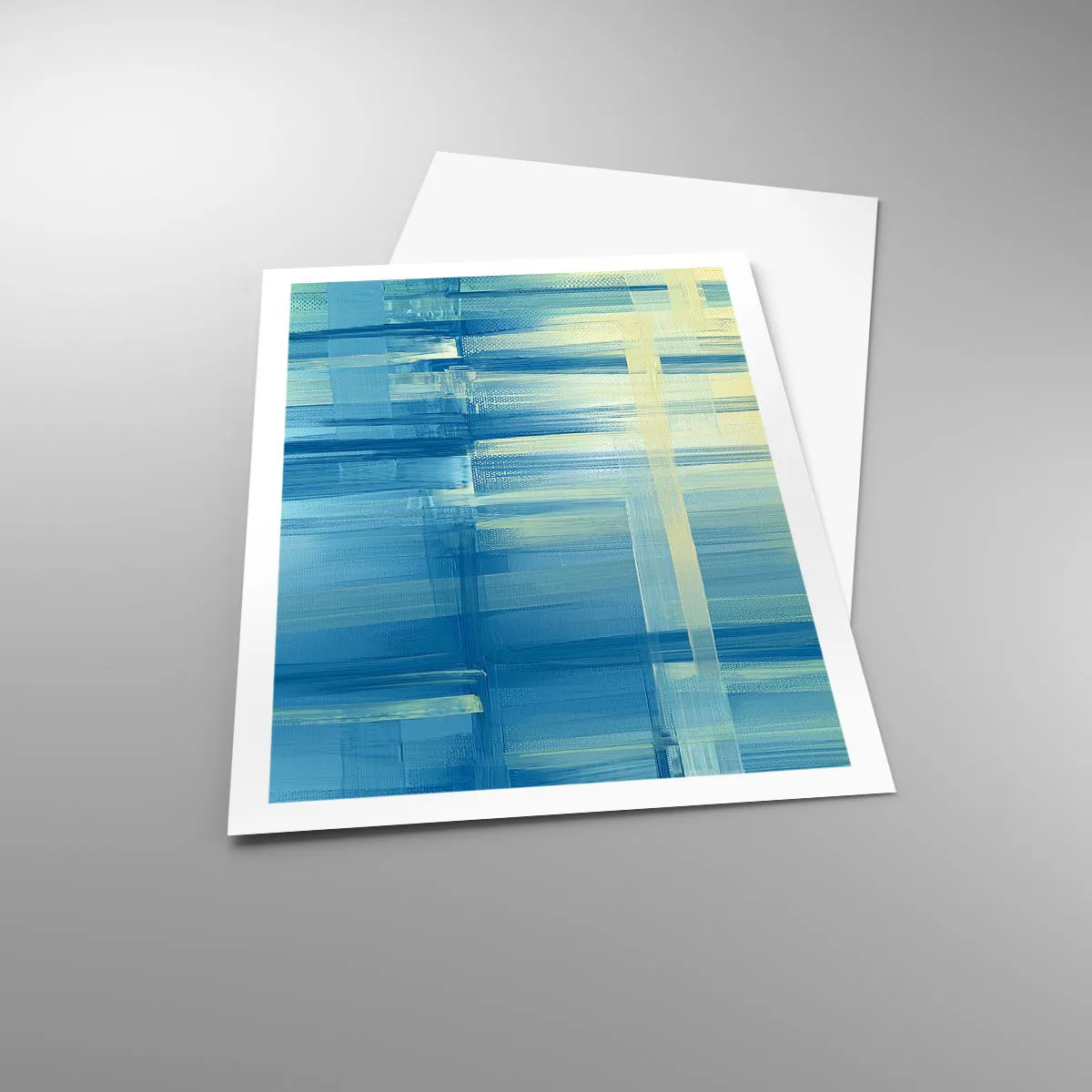 Poster - Composition In Turquoise - 61x91 cm