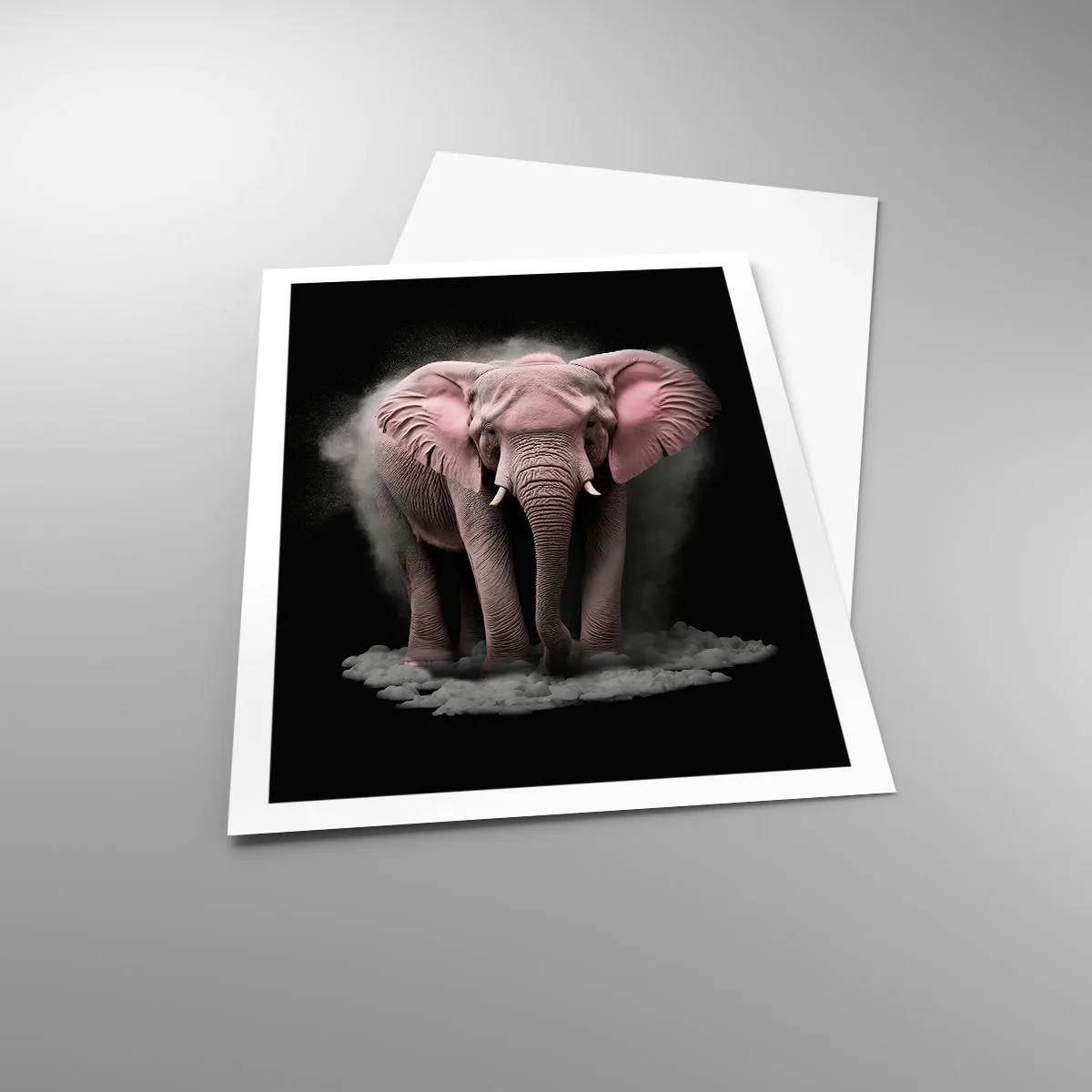 Poster - Non pensare all'elefante rosa! - 61x91 cm