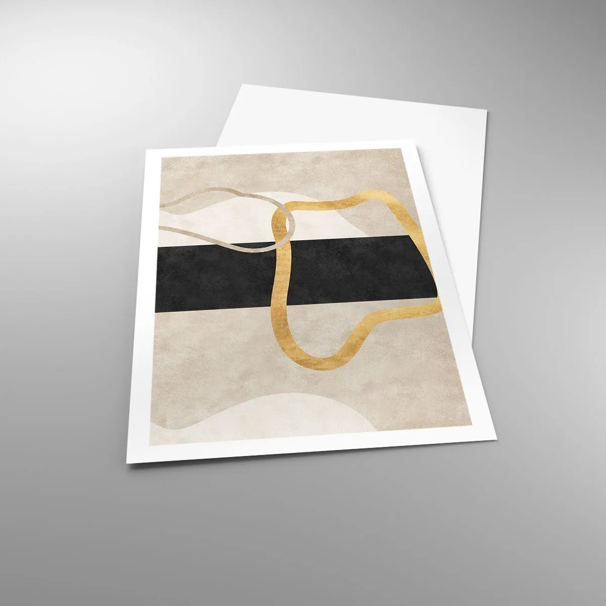 Póster - Formas en bucle - 61x91 cm