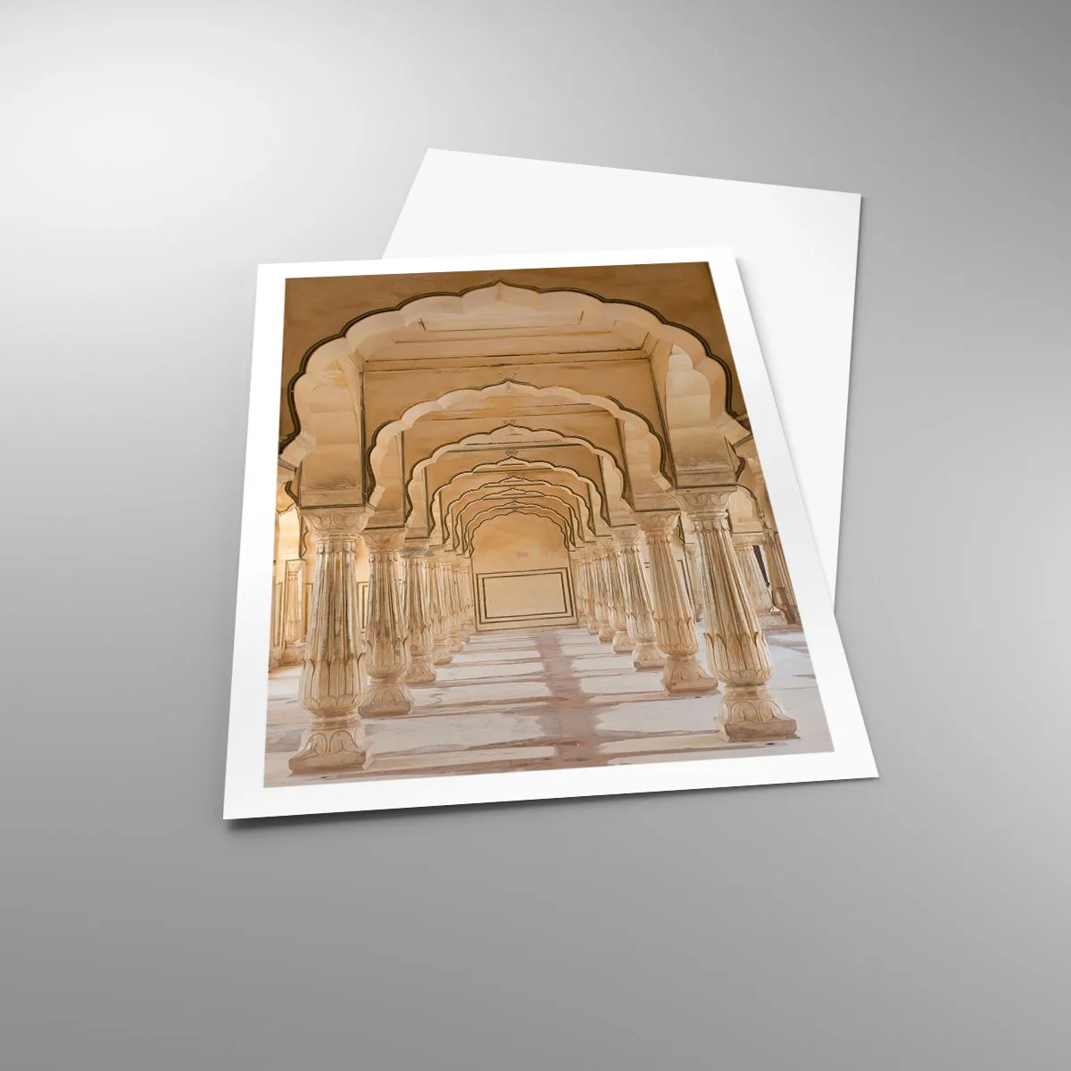 Affiche - Poster - Dans le palais du maharaja - 61x91 cm