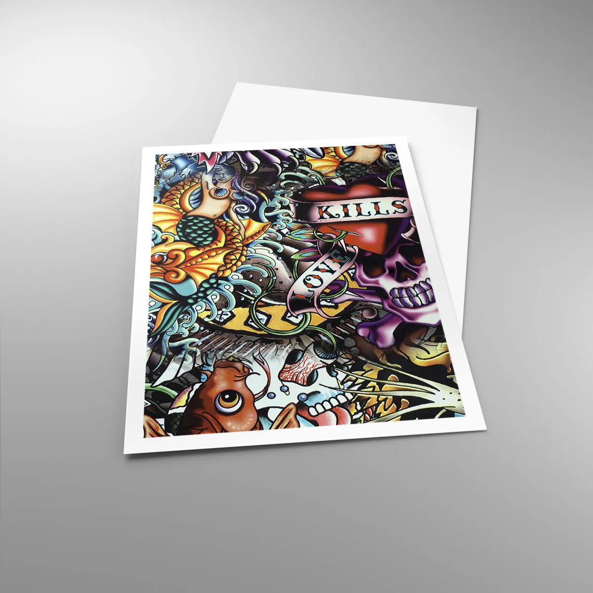 Plakat - En tatovørers drøm - 70x100 cm