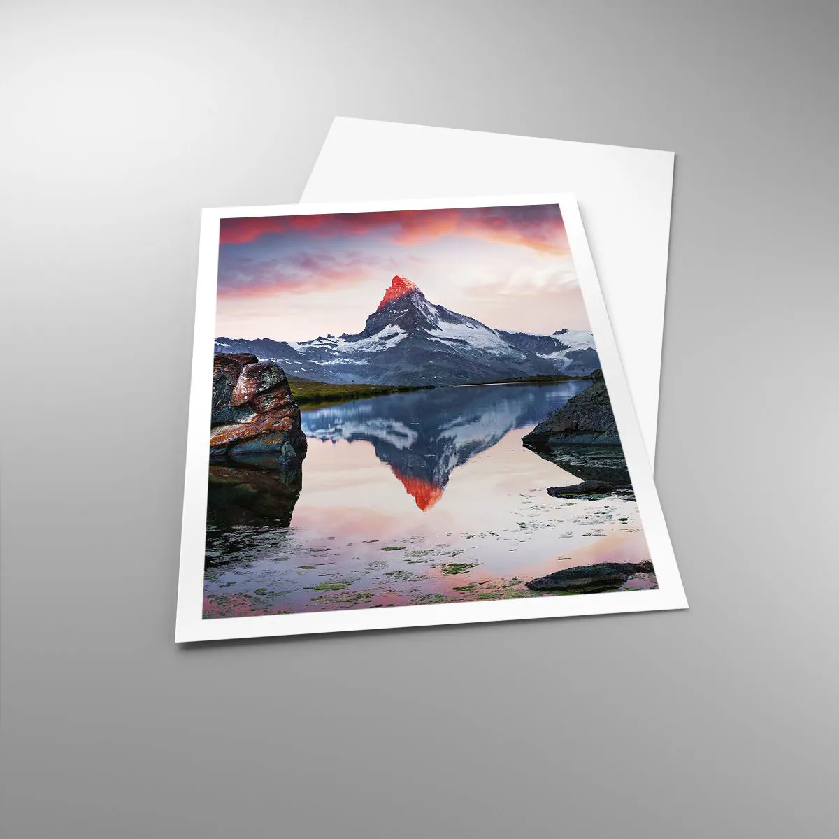 Poster - Inima munților este fierbinte - 70x100 cm