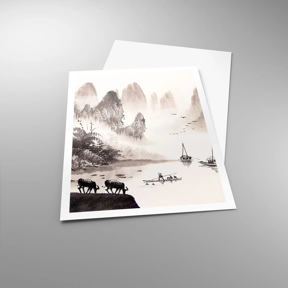 Poster - Het exotische alledaagse leven van het Oosten - 70x100 cm