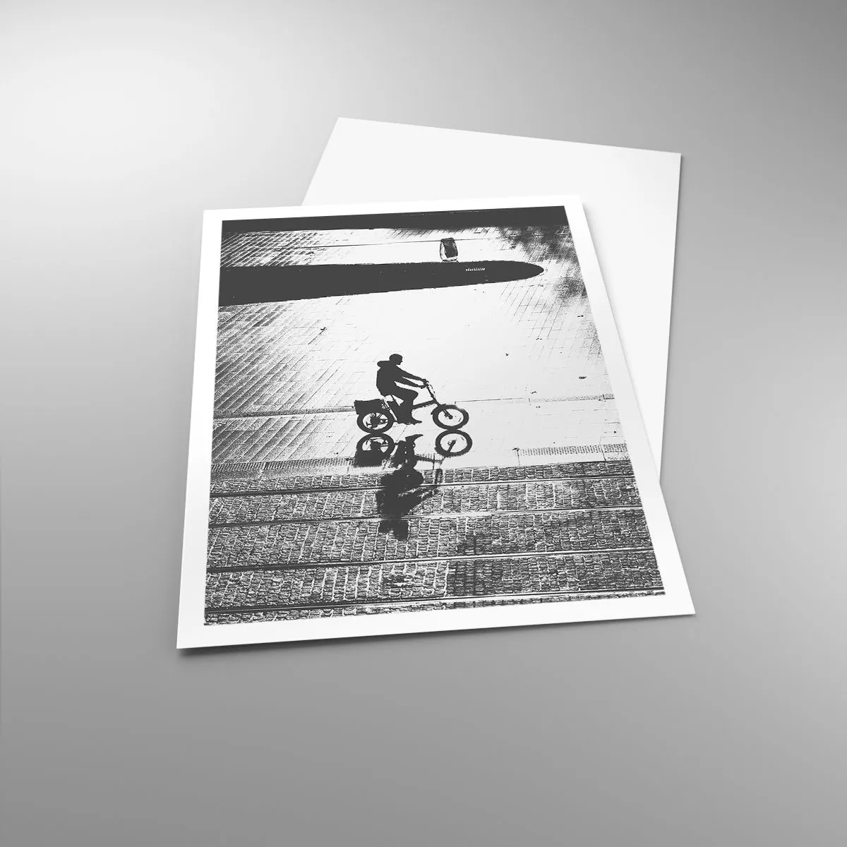 Plakat - Fremad, gennem byen - 70x100 cm