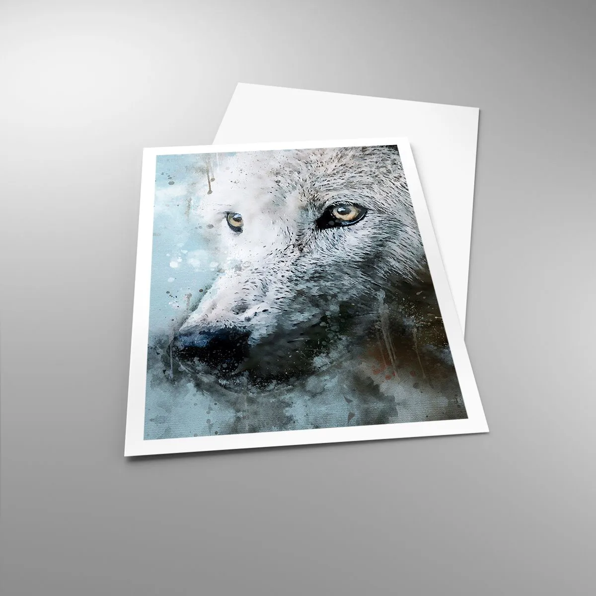 Affisch - Lär känna vargsjälen - 70x100 cm