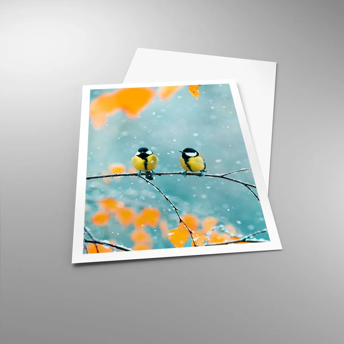 Affiche - Poster - Potins d'oiseaux - 70x100 cm