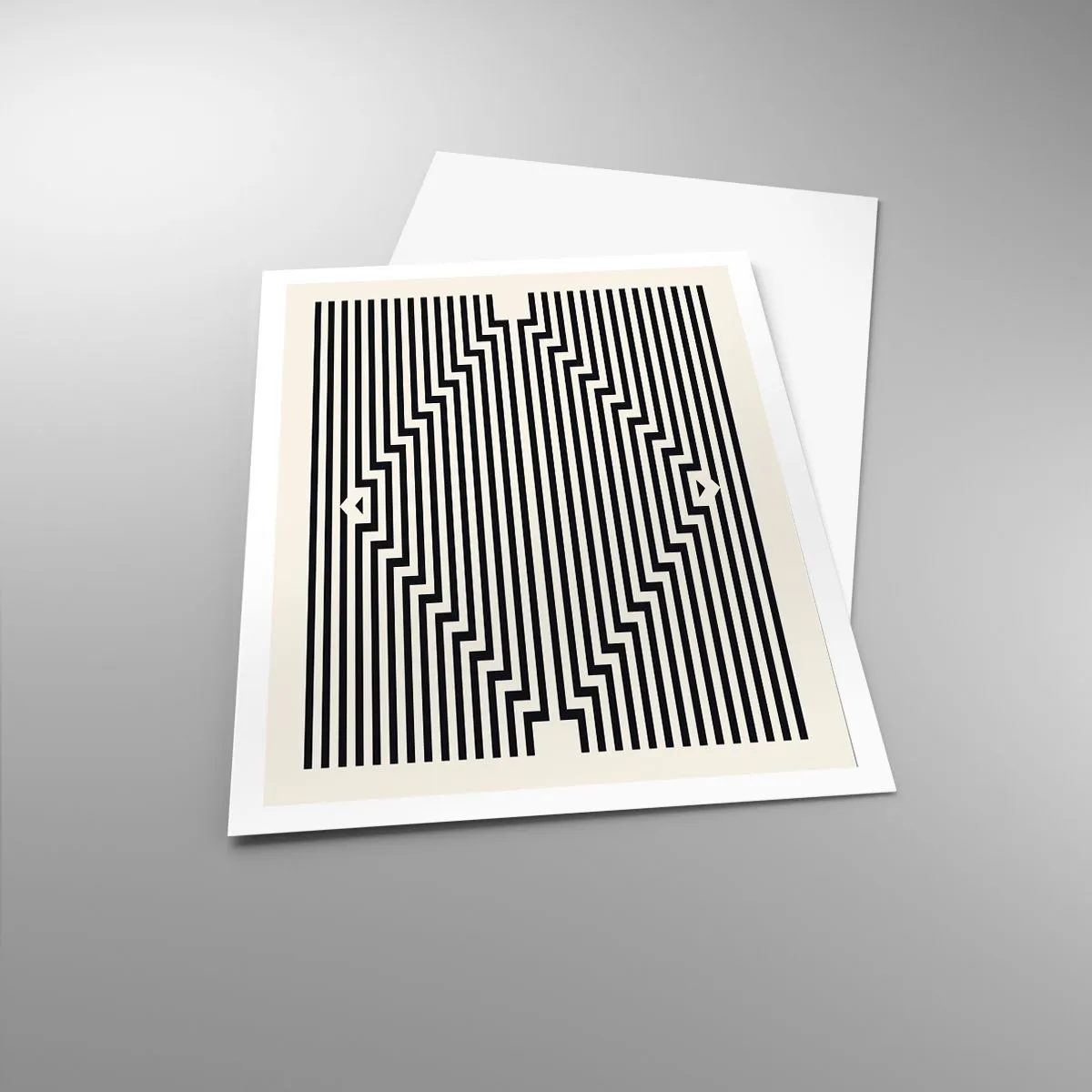 Affisch - Geometrisk illusion - 70x100 cm
