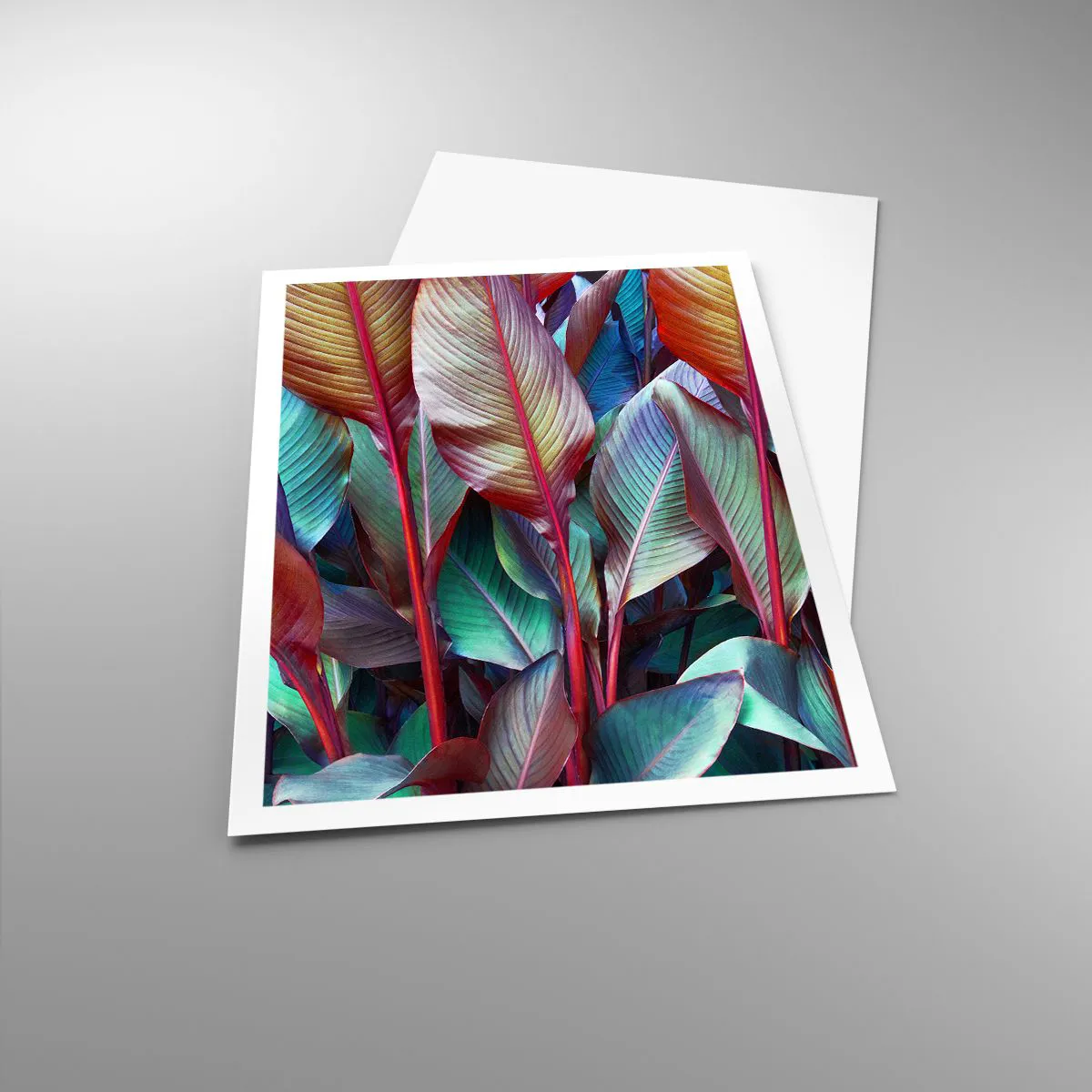 Plakát - Barevná houština - 70x100 cm