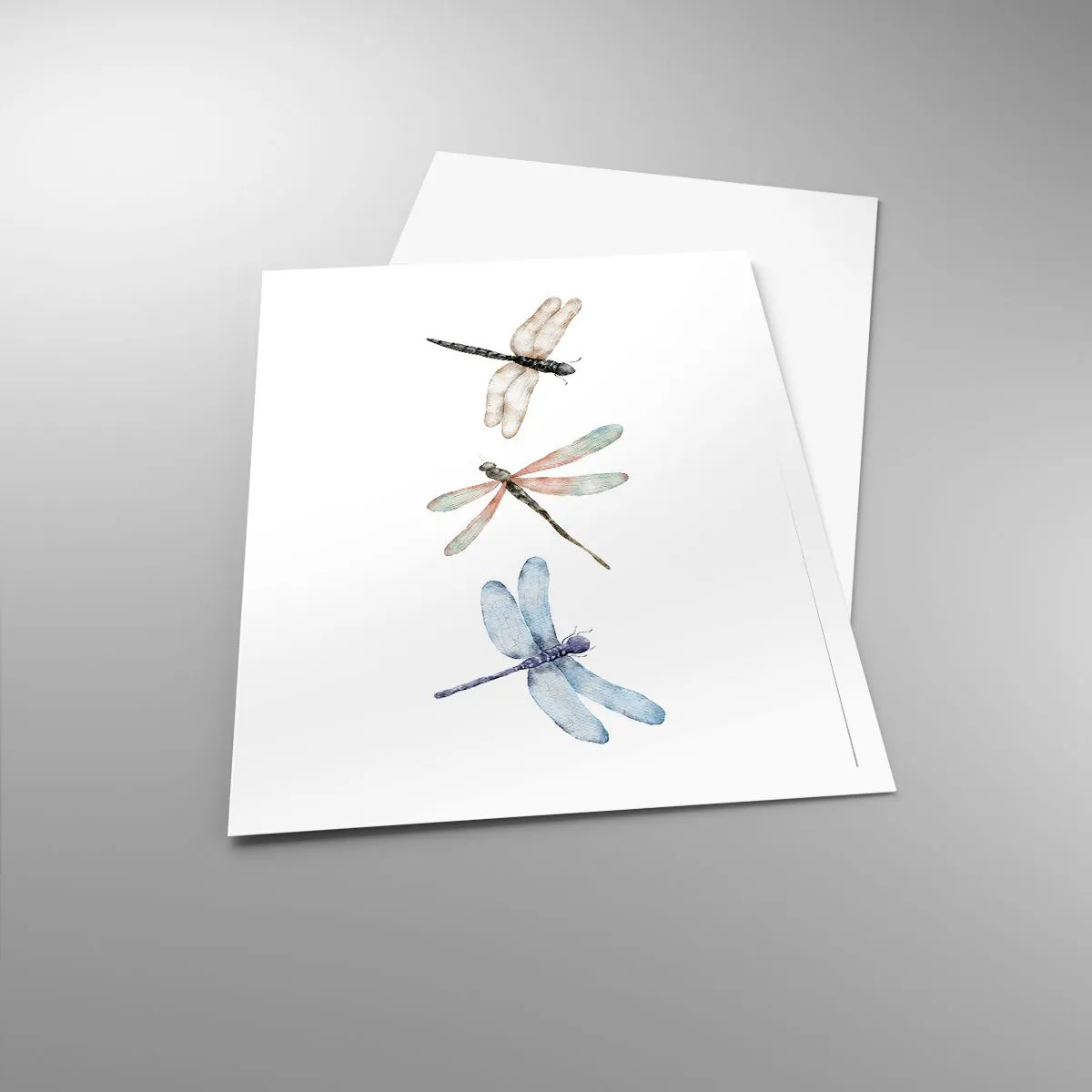 Plakat - Vægtløse guldsmede - 70x100 cm