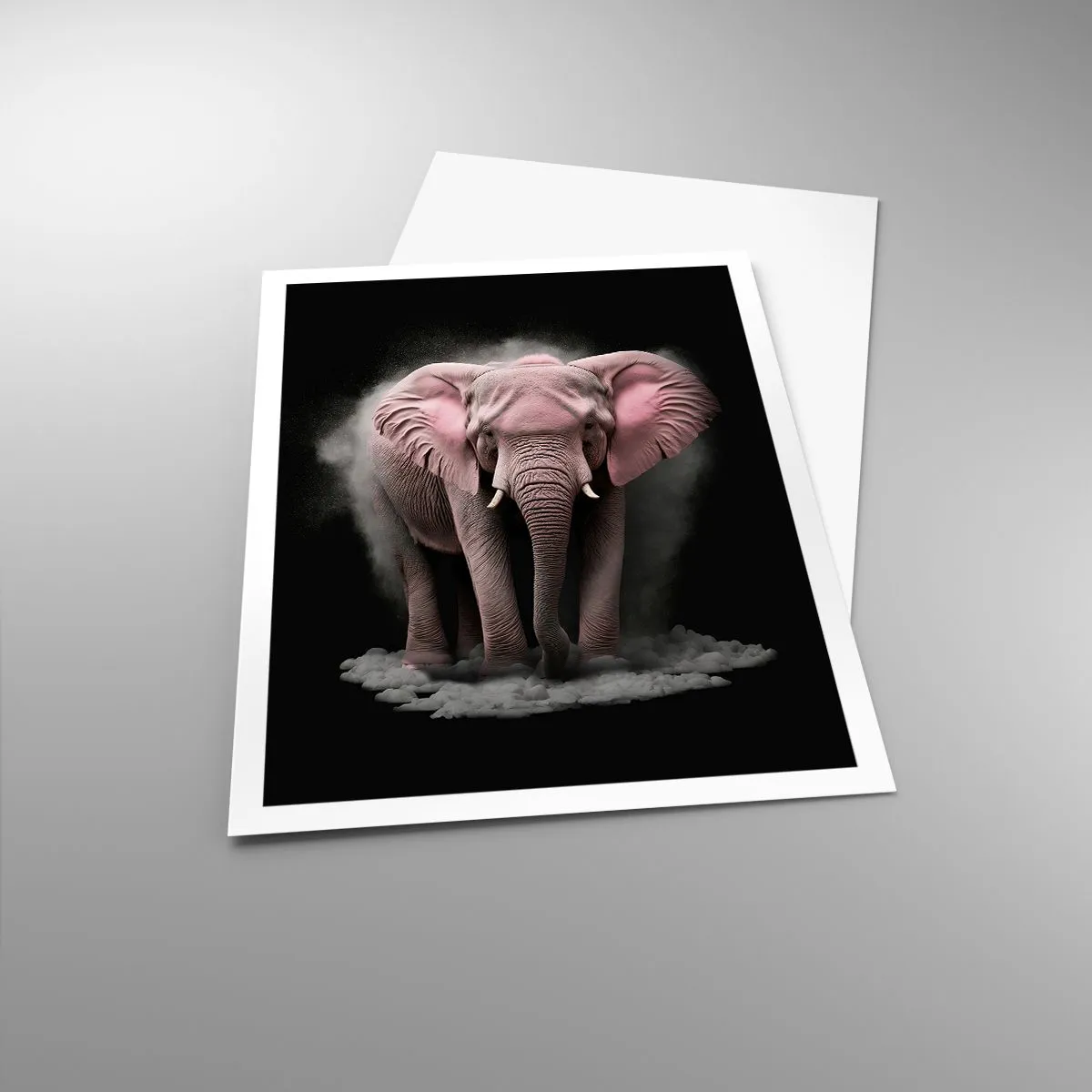 Poster - Non pensare all'elefante rosa! - 70x100 cm