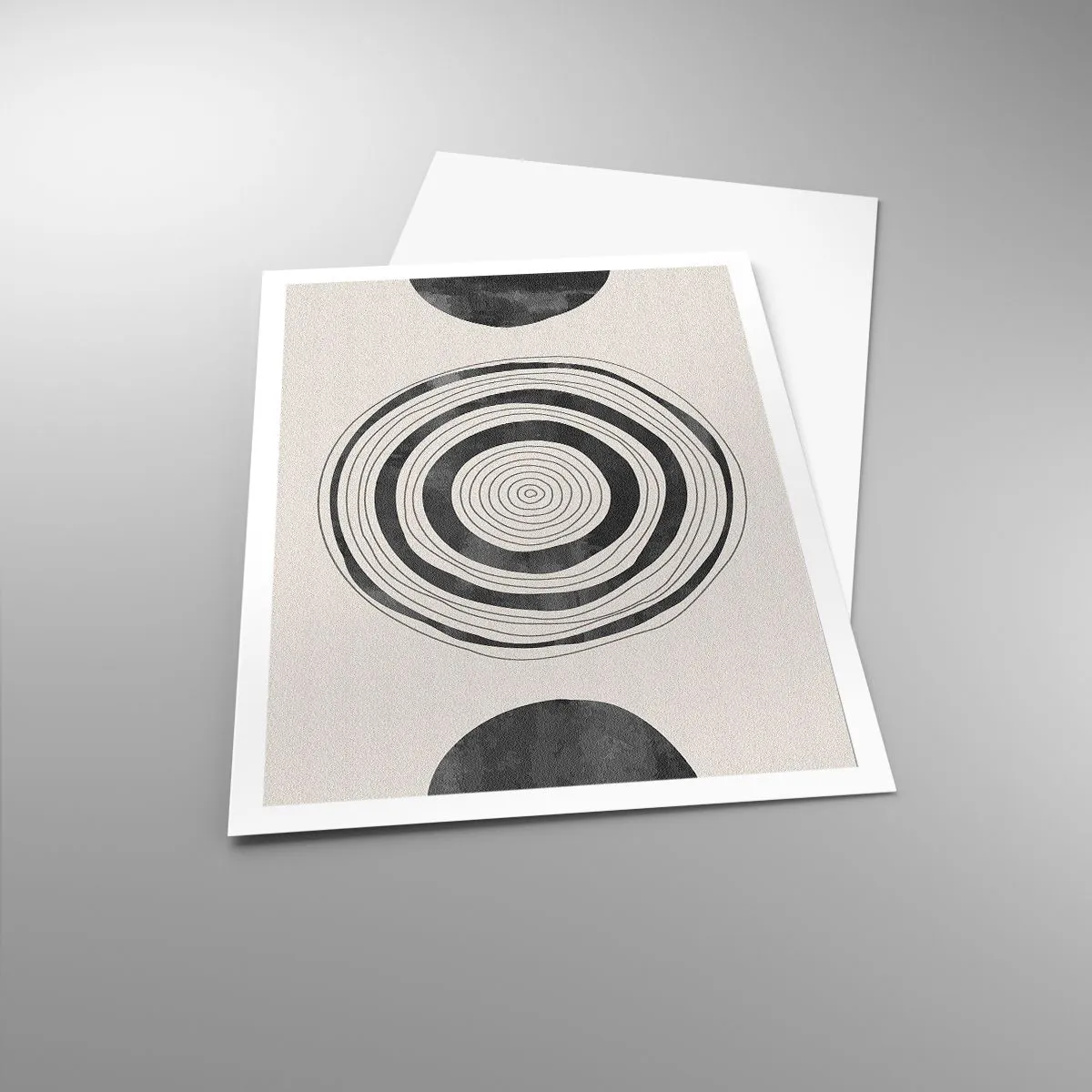 Poster - Wichtig ist, was dazwischen liegt - 70x100 cm