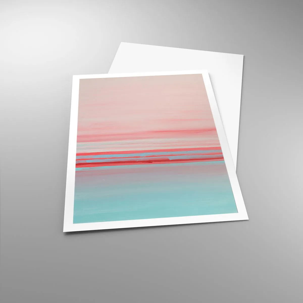 Poster - Astrazione all'alba - 70x100 cm