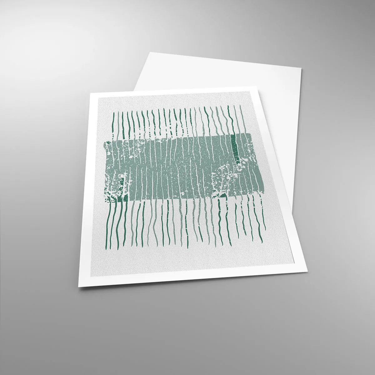 Plakat - Abstrakcja morska - 70x100 cm