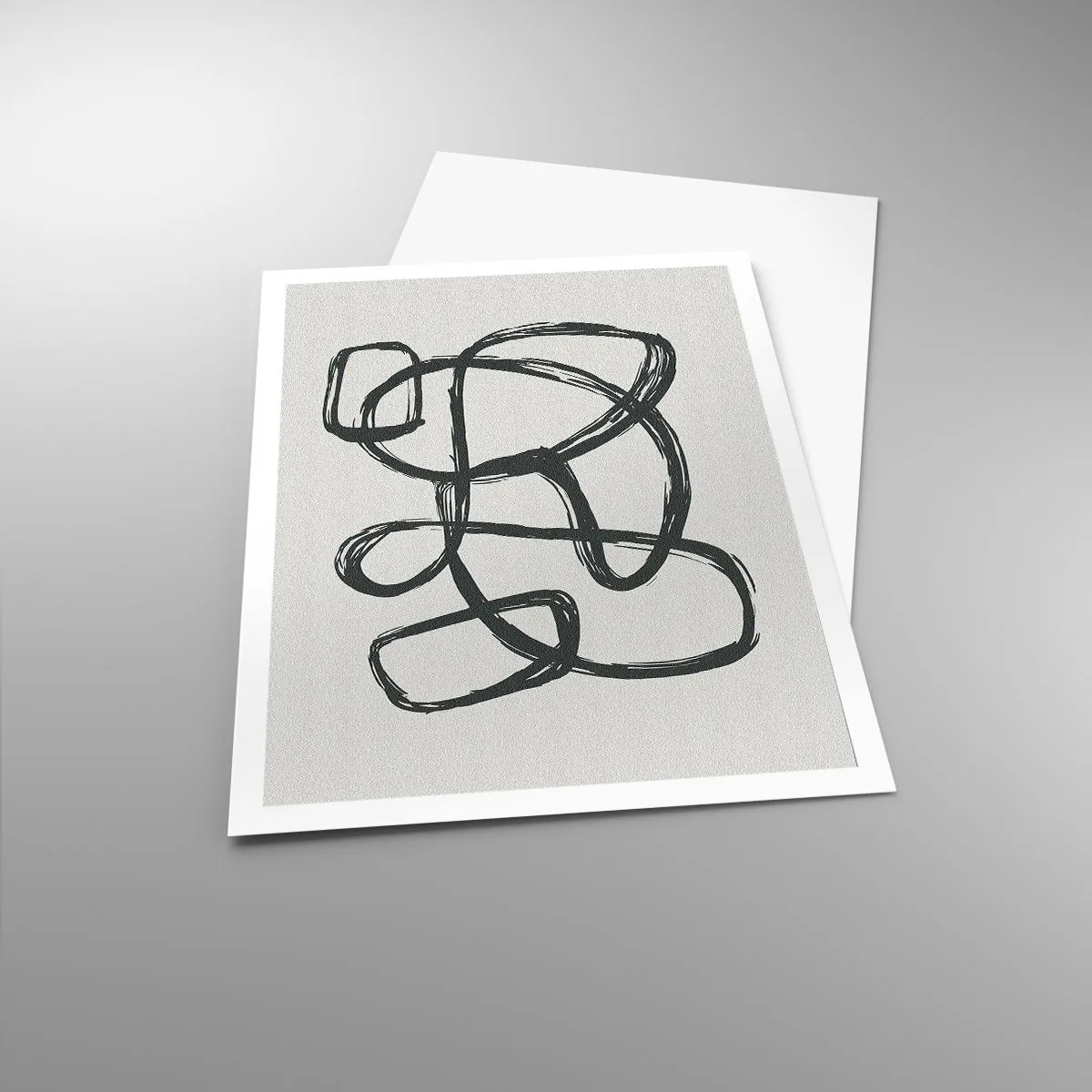 Affisch - Loopad abstraktion - 70x100 cm