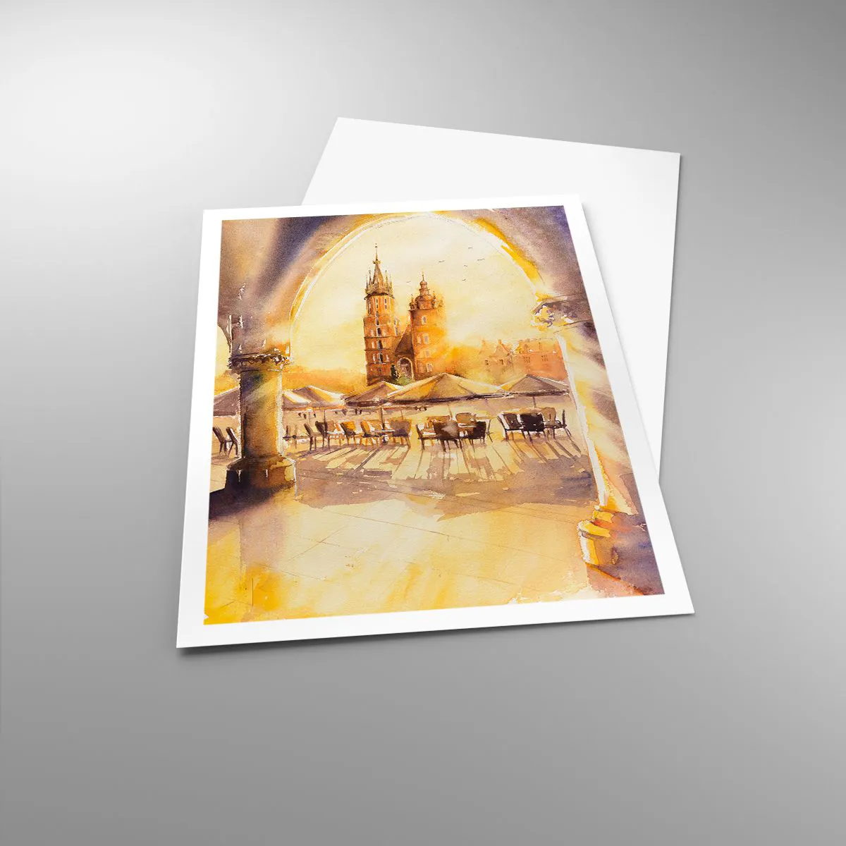 Póster - Este sobre el mercado de Cracovia - 70x100 cm