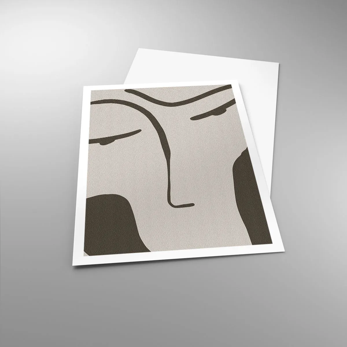 Affisch - Som från en målning av Modigliani - 70x100 cm