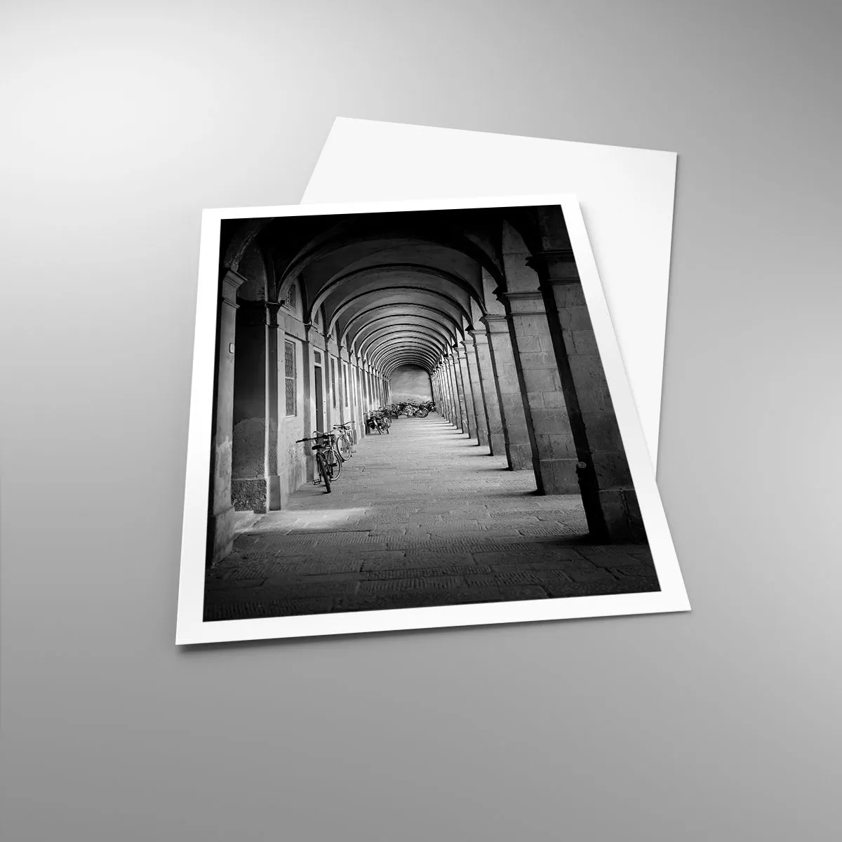 Póster - Resguardo bajo los arcos - 70x100 cm