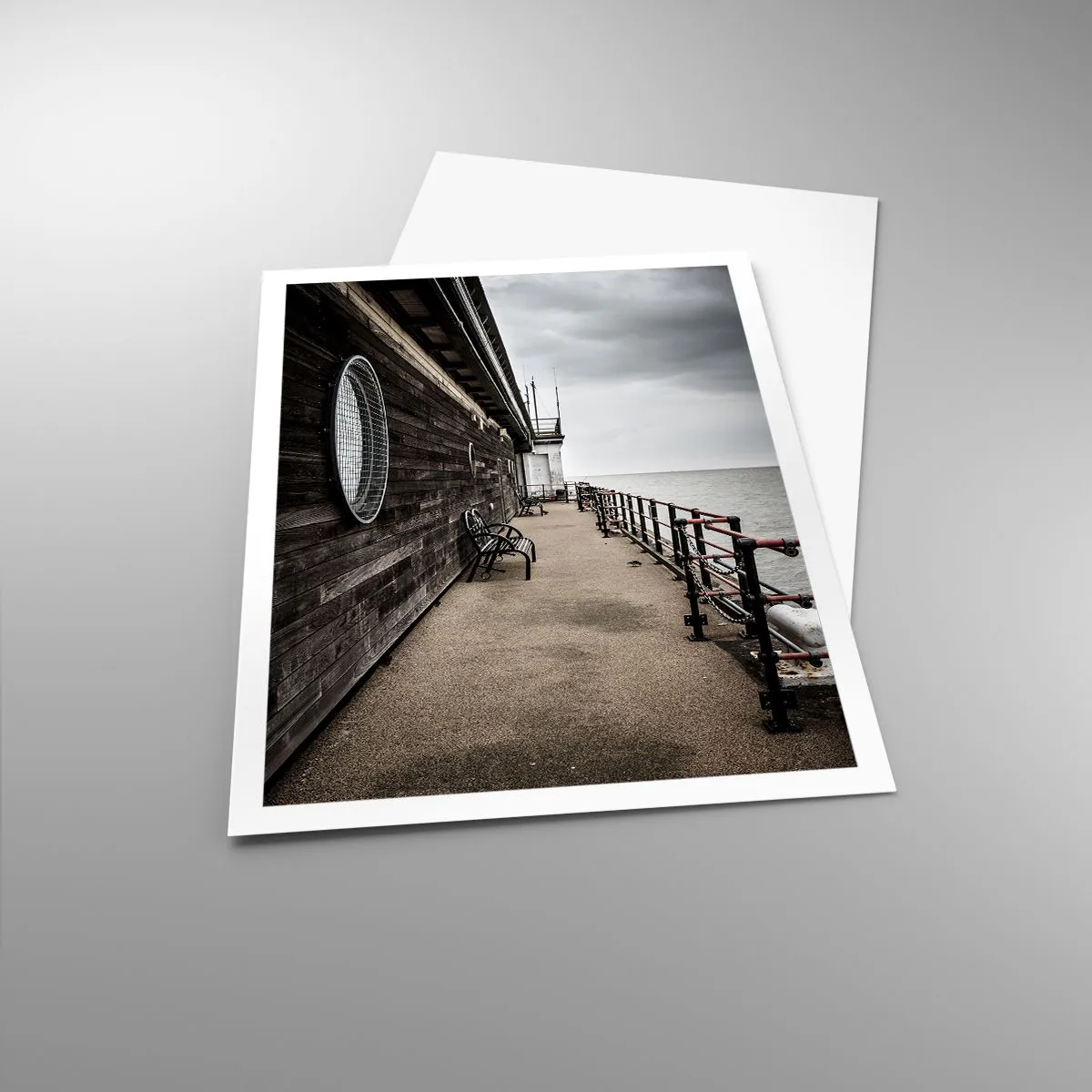 Poster - Die Zeit blieb stehen - 70x100 cm