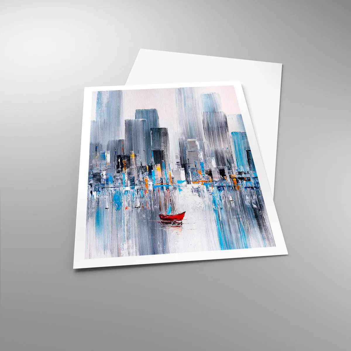 Poszter - Metropolis az öböl mellett - 70x100 cm