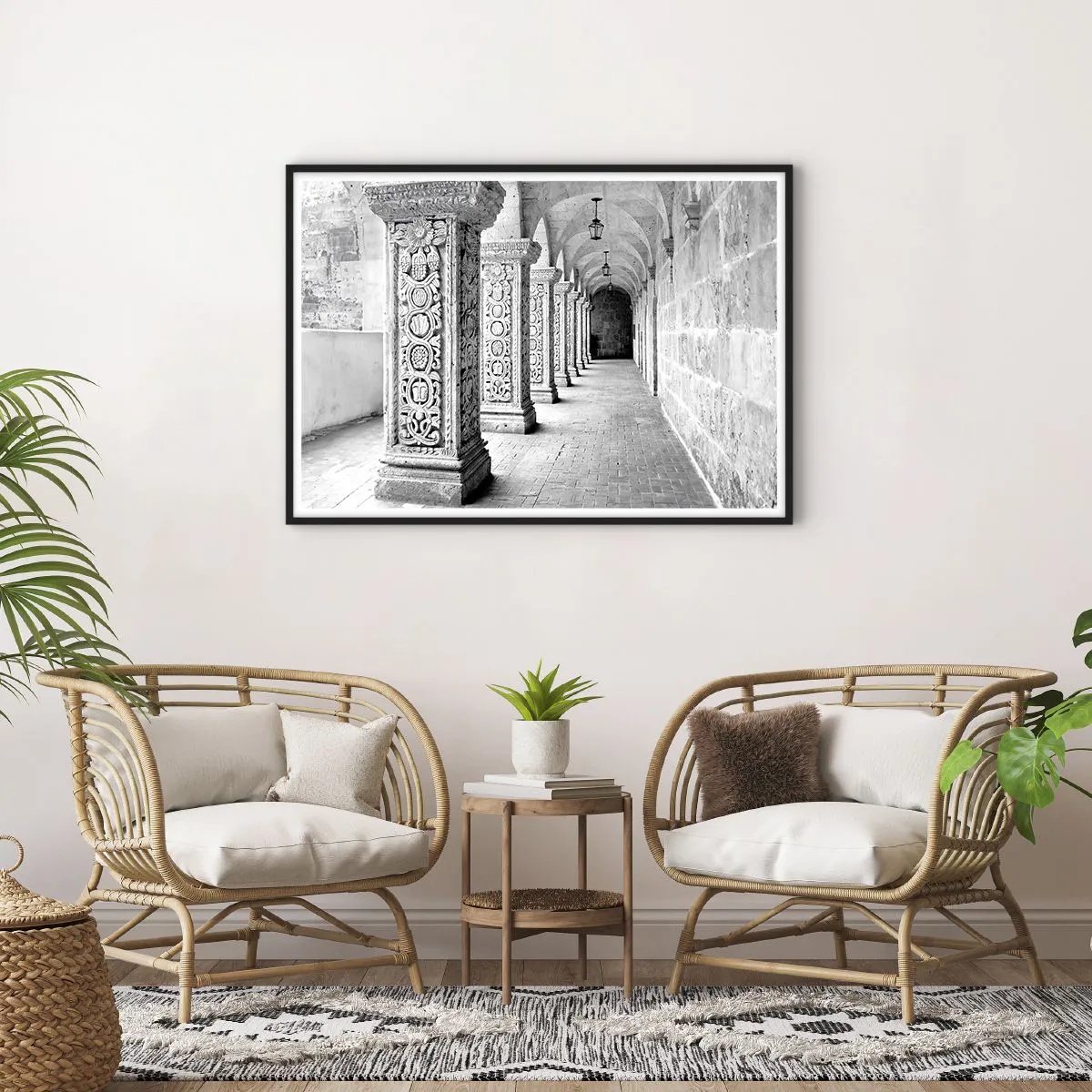 Poster in black frame - Where is this Going...? - 100x70 cm