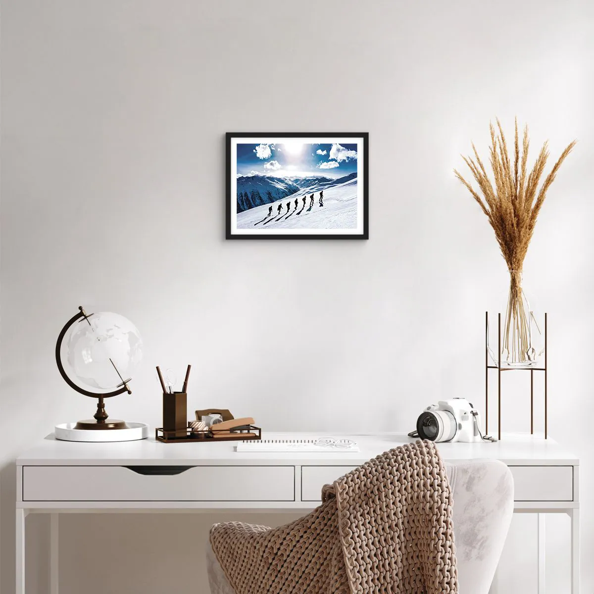 Plagát v čiernom ráme - Tím dobývateľov - 40x30 cm