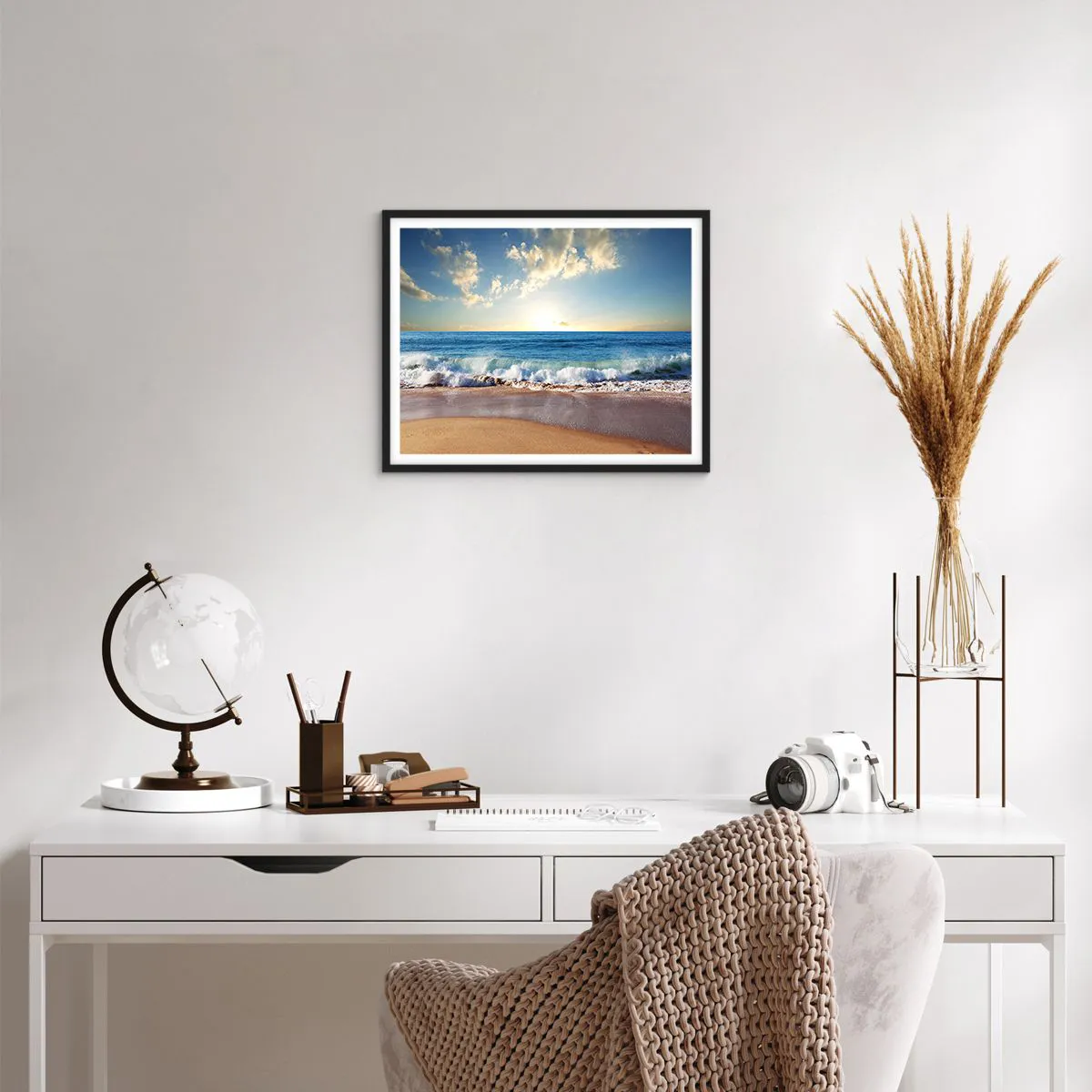 Poster in black frame - Moving Still - 50x40 cm