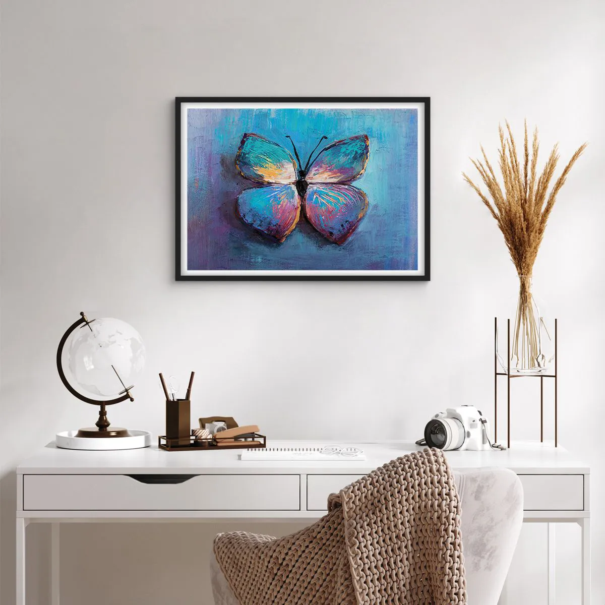 Poszter fehér keretben - Teljes pompájában - 70x50 cm