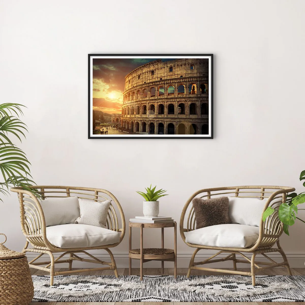 Poszter fehér keretben - Kolosszális benyomás - 91x61 cm