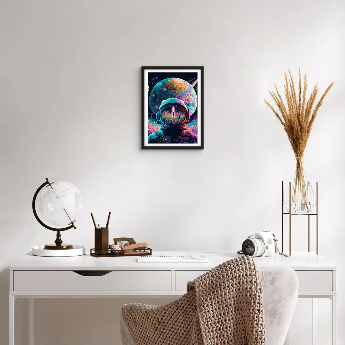 Poster in black frame - Philosophers Didn't Imagine This - 30x40 cm