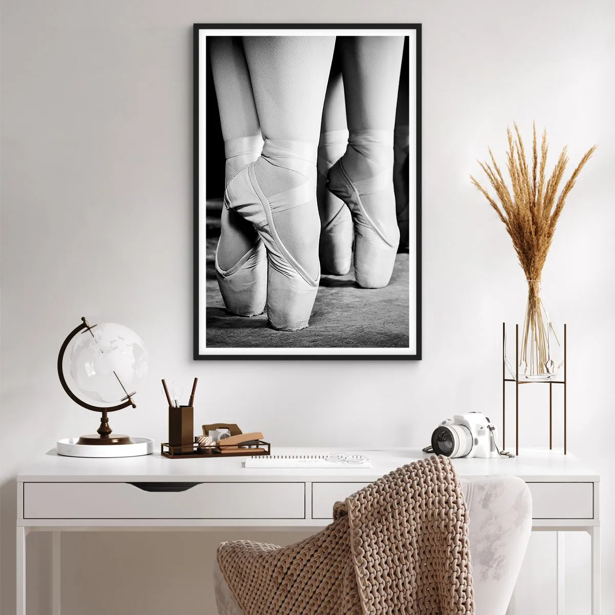 Plakát v černém rámu - Společně, lehce - 61x91 cm