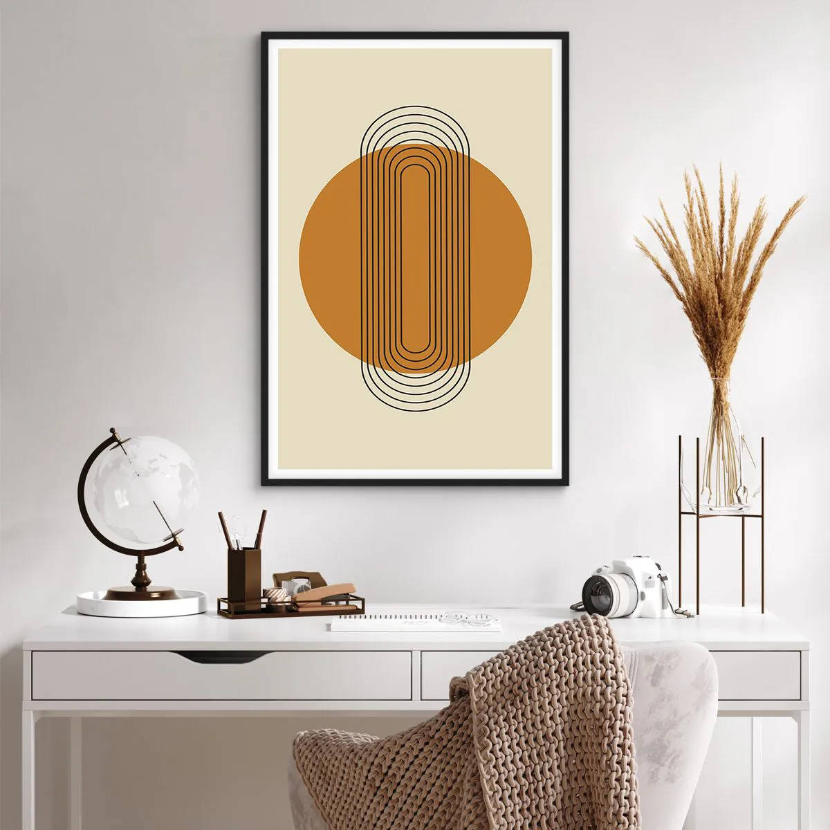 Poster in black frame - Perfect Plan - 61x91 cm