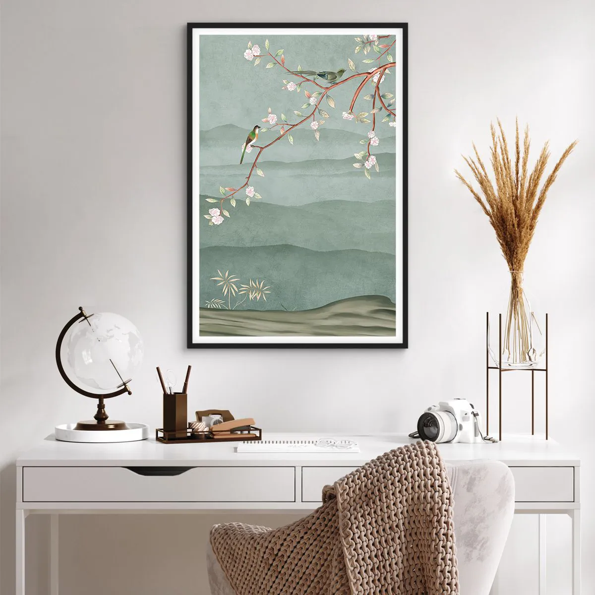 Poszter fehér keretben - Tavasz, ah, te vagy az - 61x91 cm