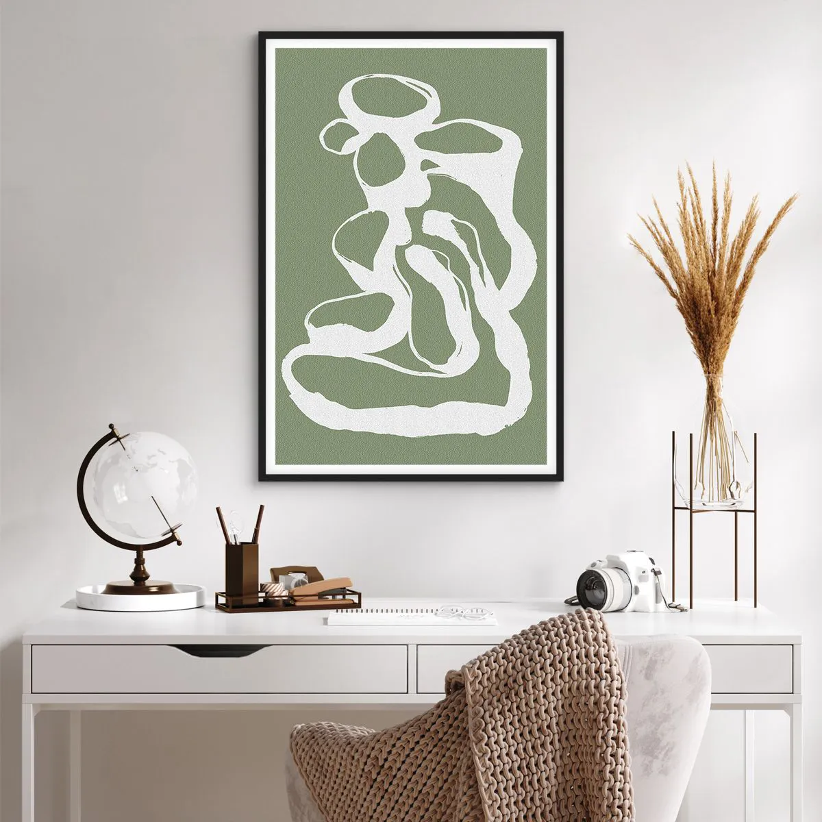 Plakát v černém rámu - Volání prostoru - 61x91 cm