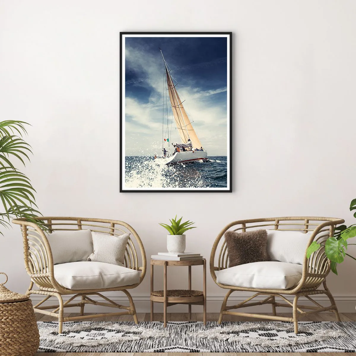 Poster in black frame - They Won't Catch Us - 70x100 cm