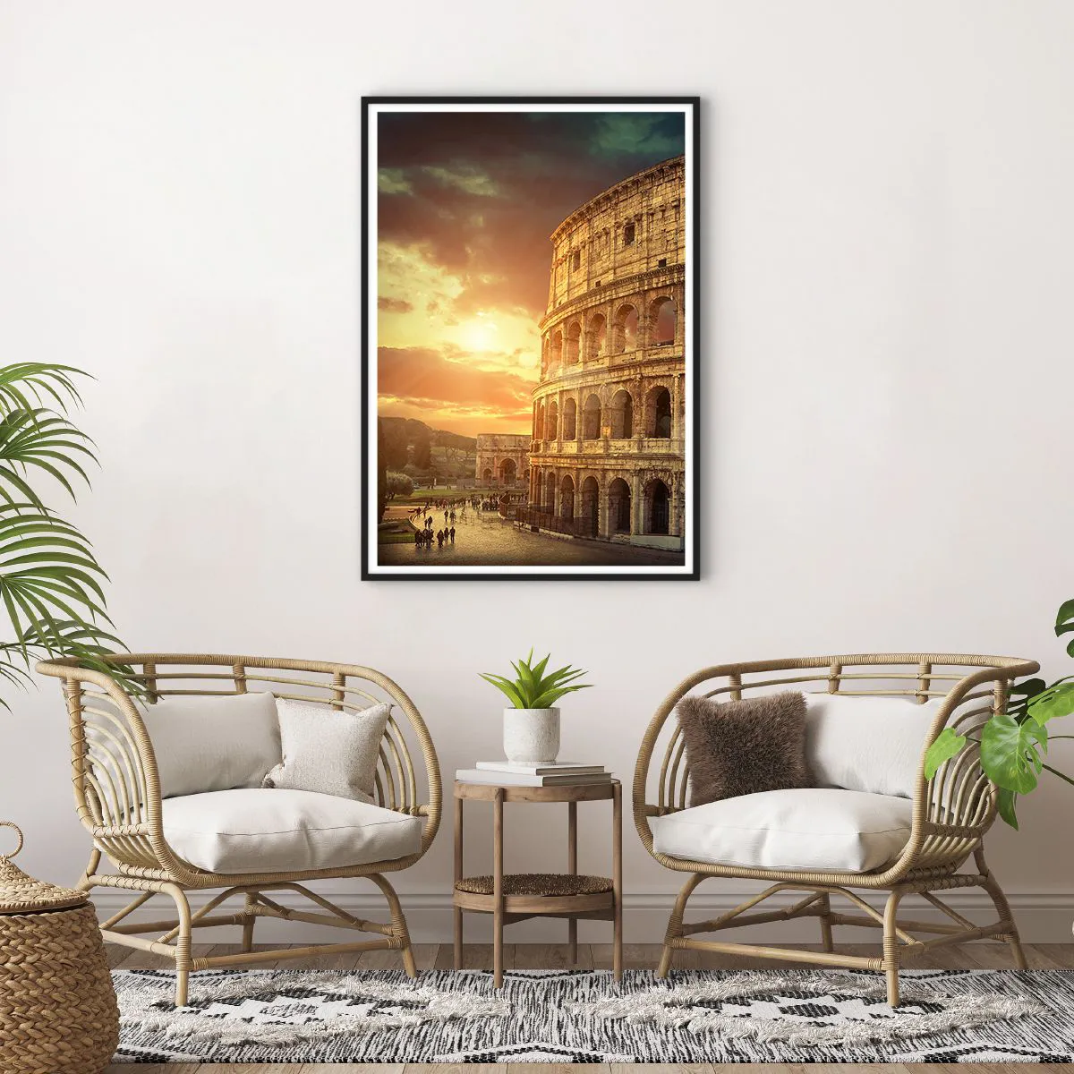 Poszter fehér keretben - Kolosszális benyomás - 70x100 cm