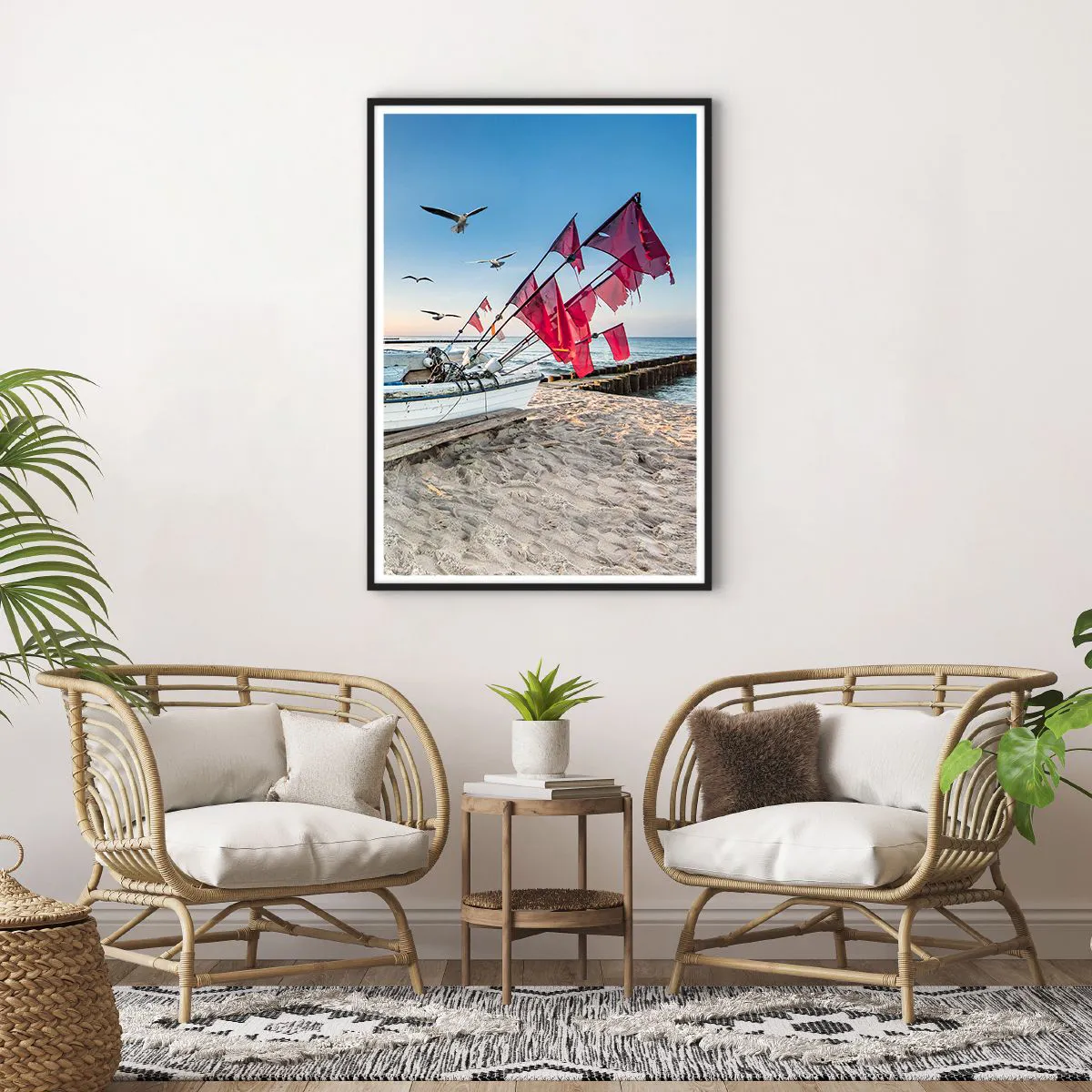 Plakát v černém rámu - Zasloužená přestávka - 70x100 cm