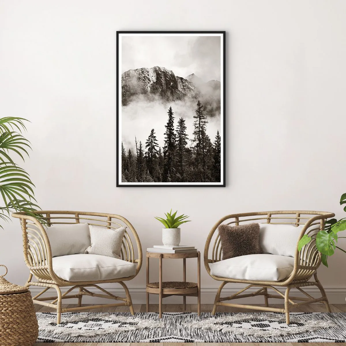 Plagát v čiernom ráme - Žulový panovník - 70x100 cm