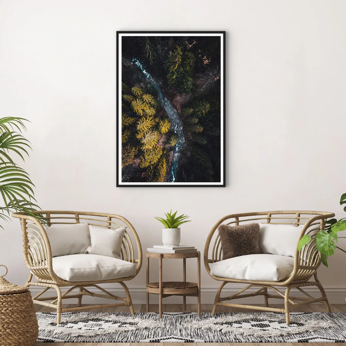 Plakat i sort ramme - Hurtigt, stadig hurtigere - 70x100 cm