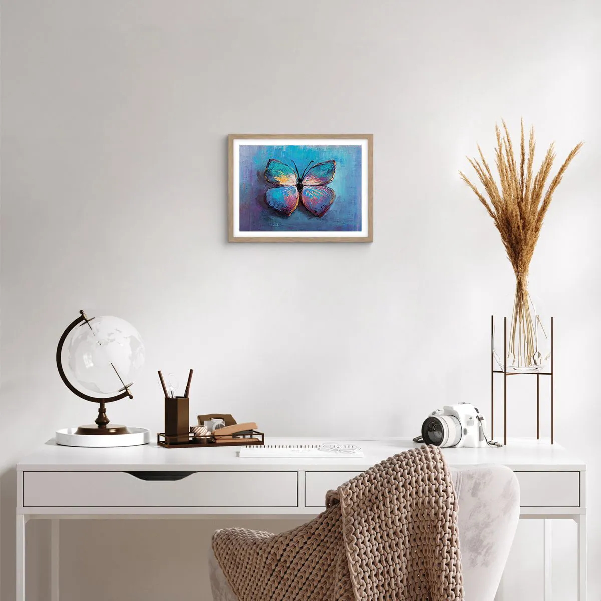 Affisch i ram av ljusek - I full charm - 40x30 cm