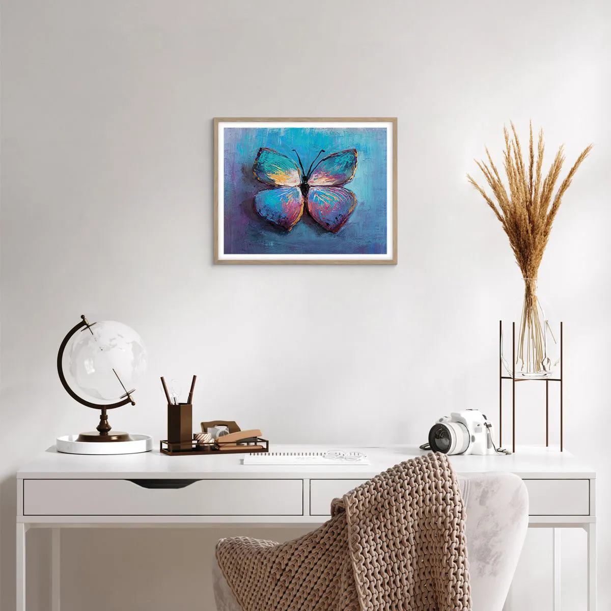 Affisch i ram av ljusek - I full charm - 50x40 cm