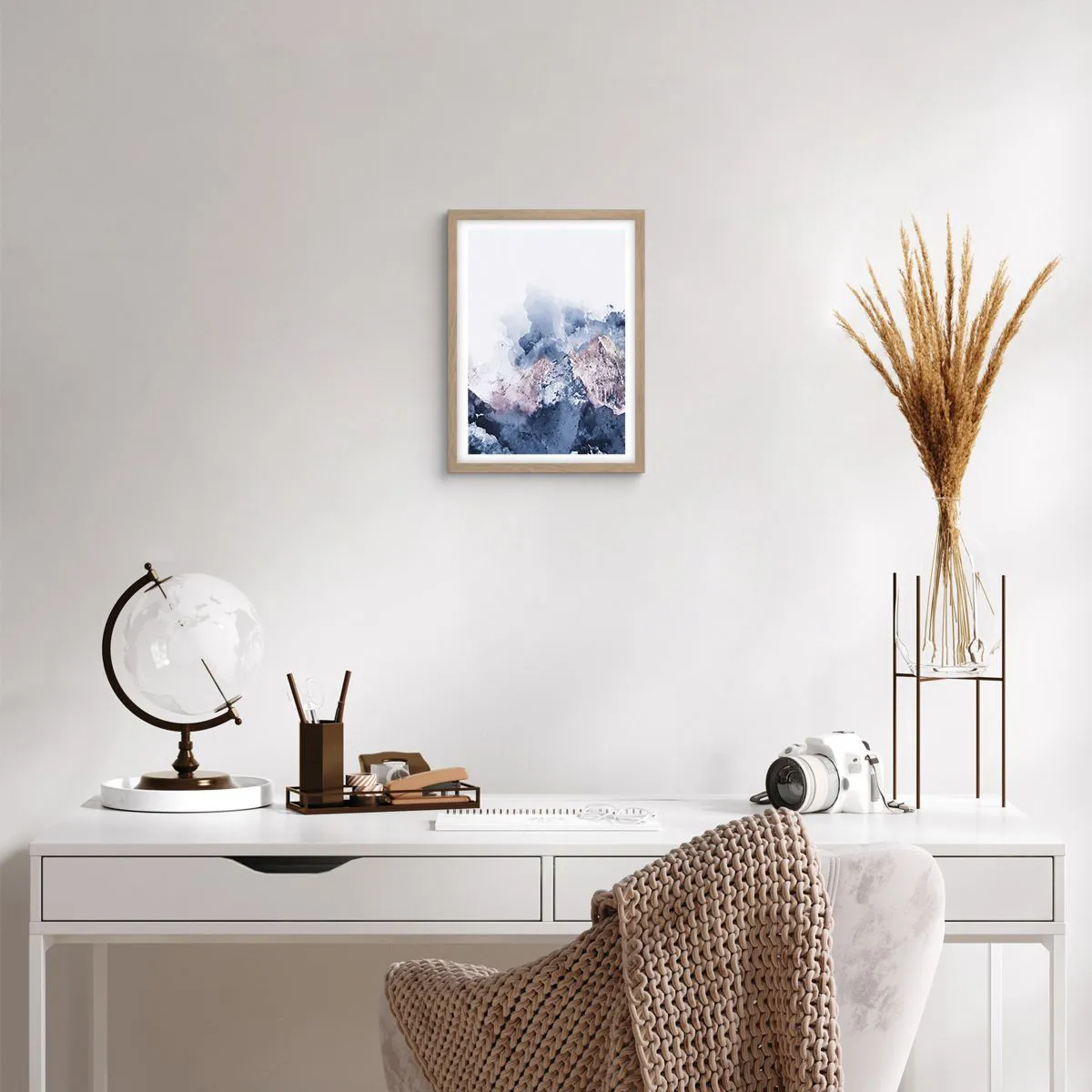 Poszter világos tölgy keretben - Ezek a csúcsok! - 30x40 cm