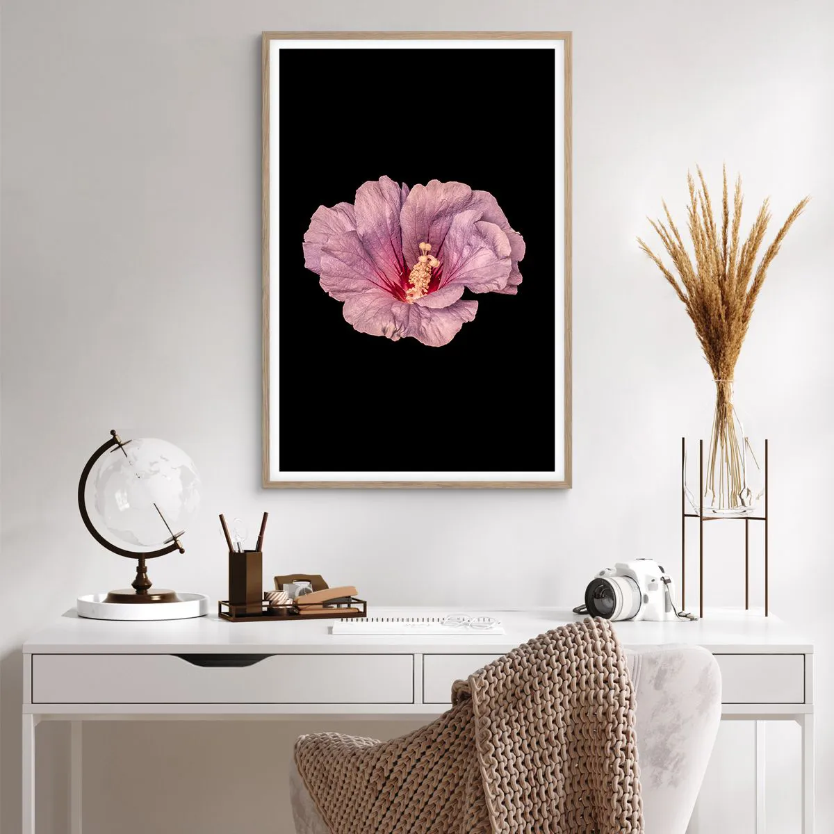 Poszter világos tölgy keretben - Egyenesen a szív felé - 61x91 cm