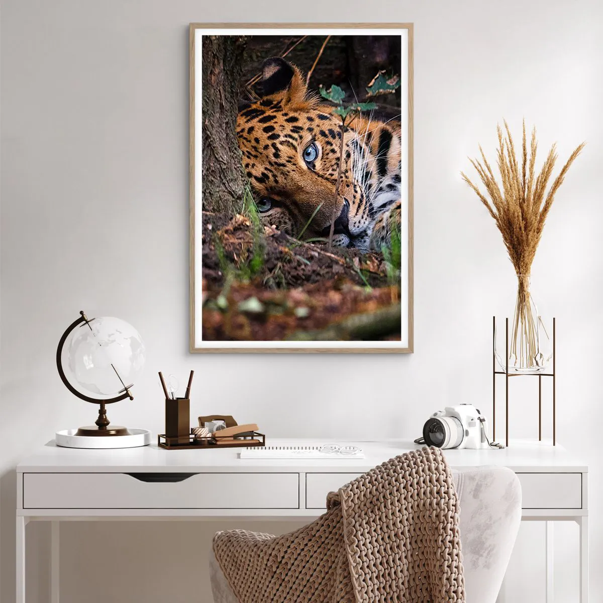 Plakat w ramie jasny dąb - Zaufaj mi - 61x91 cm