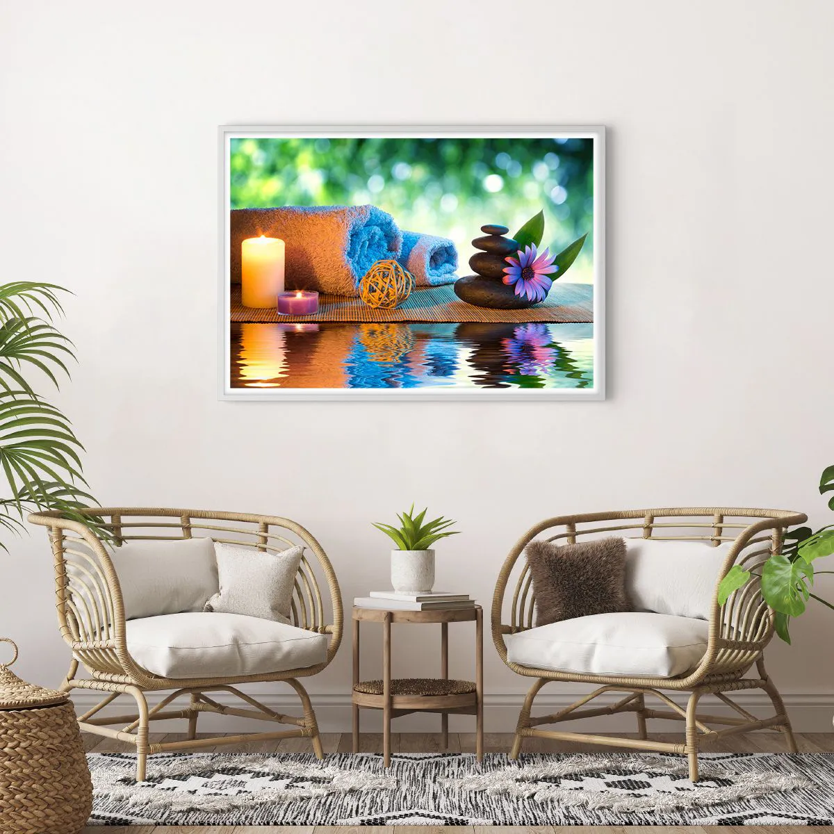 Poszter fekete keretben - Idő a testnek - 100x70 cm