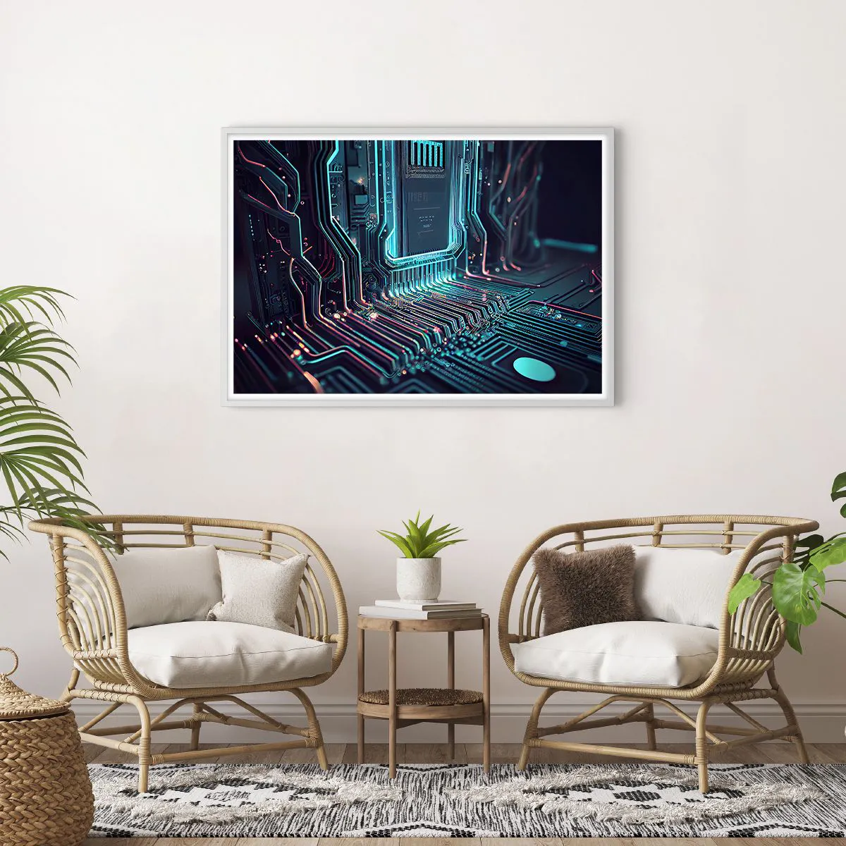 Poszter fekete keretben - Úgy gondolom... - 100x70 cm