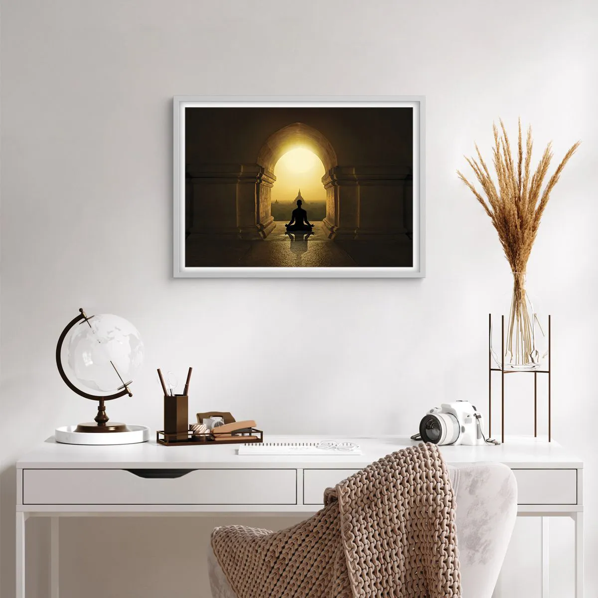 Poszter fekete keretben - Teljes harmónia - 70x50 cm