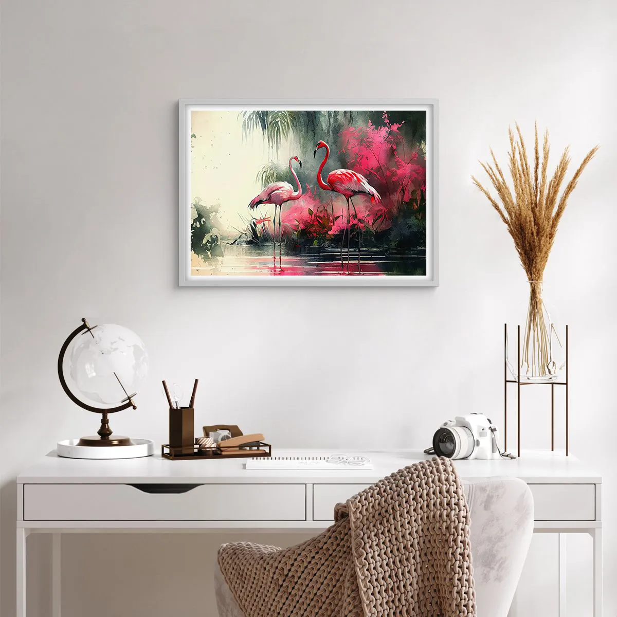 Poster in white frmae - Class of Natural Charm - 70x50 cm