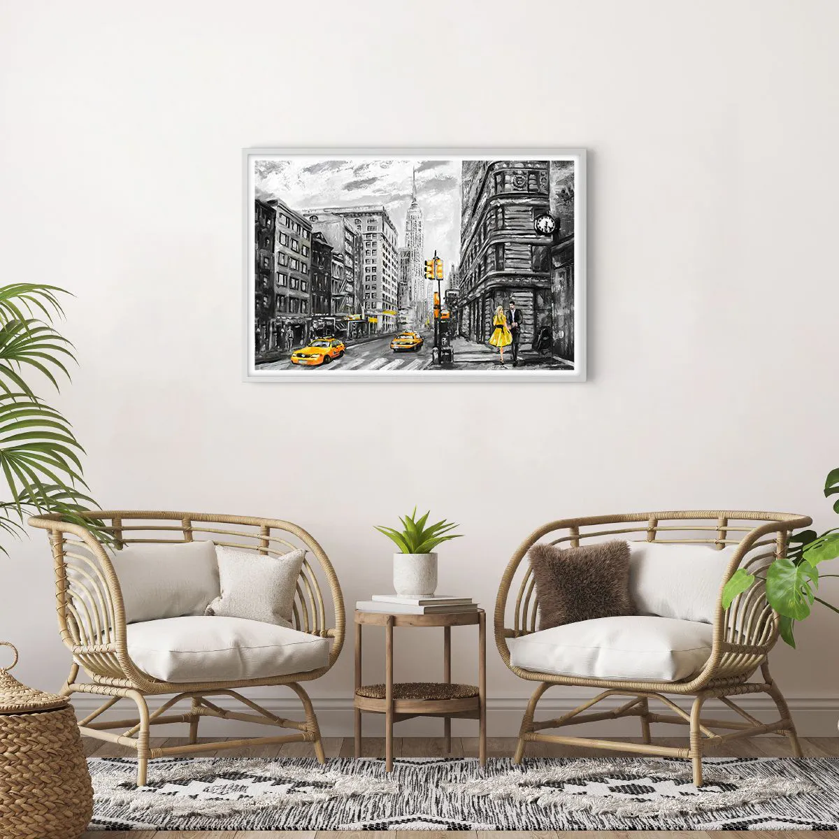 Poszter fekete keretben - Egy New York-i történet - 91x61 cm