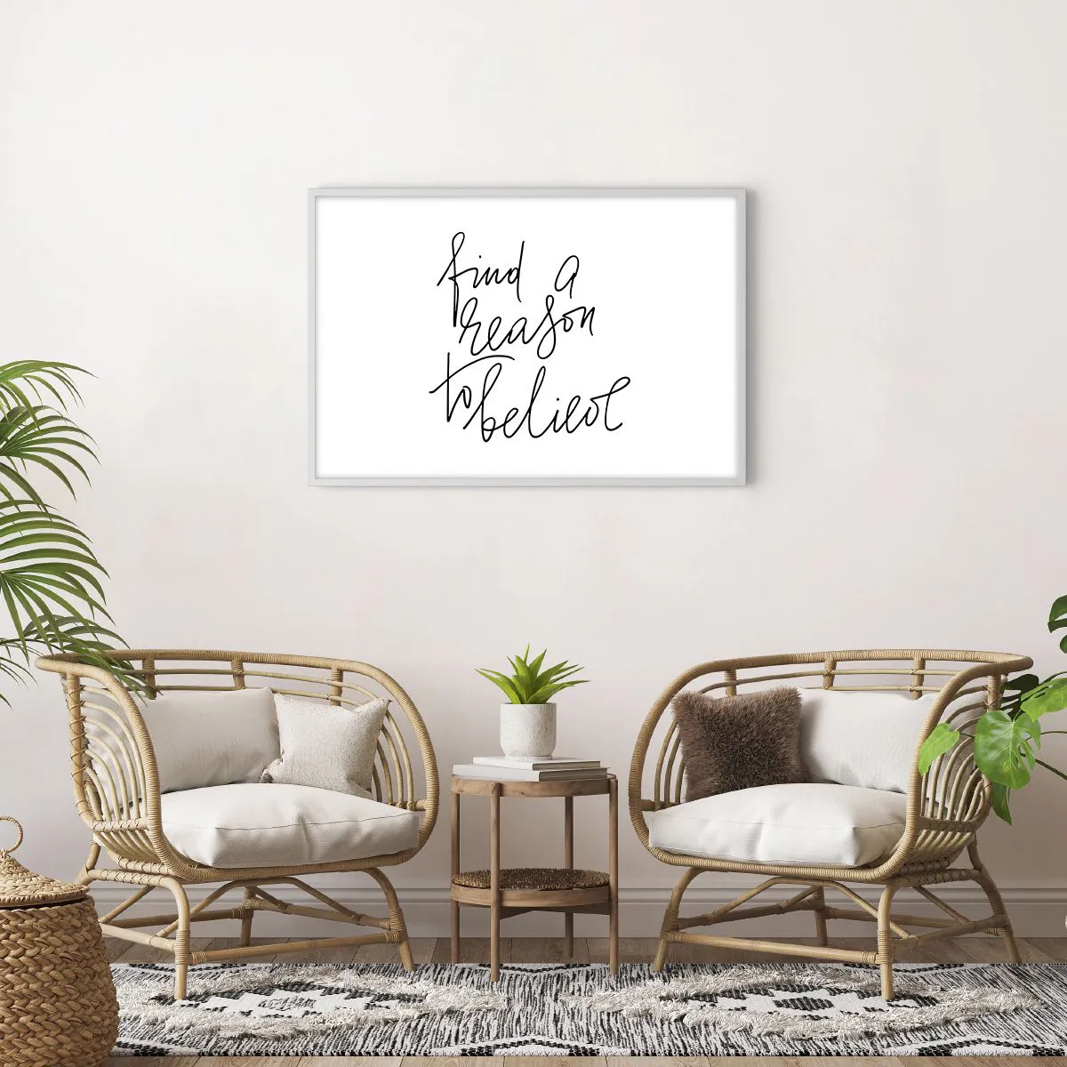 Poszter fekete keretben - Ez lehetséges - 91x61 cm