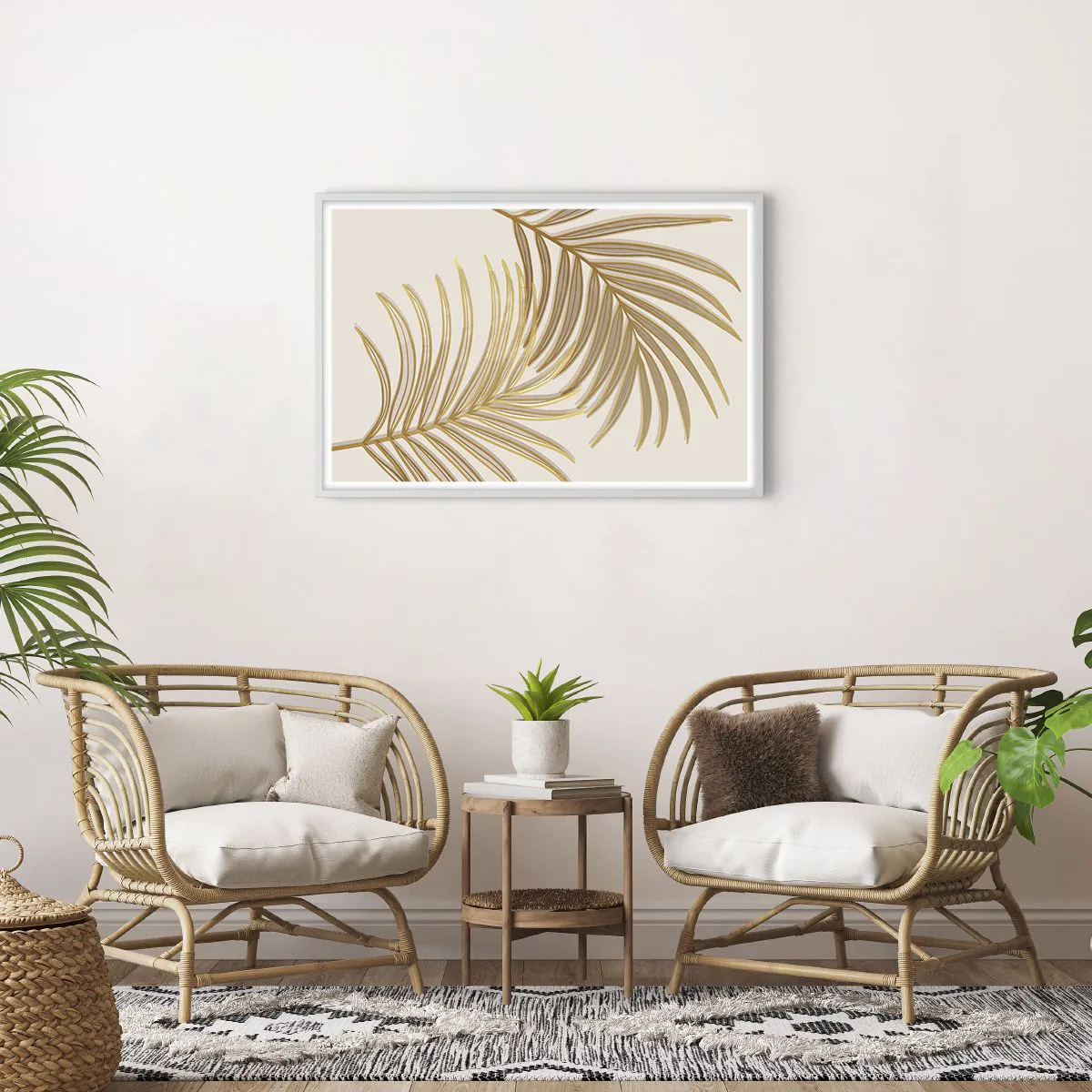 Poster in cornice bianca - Palma d'oro! - 91x61 cm